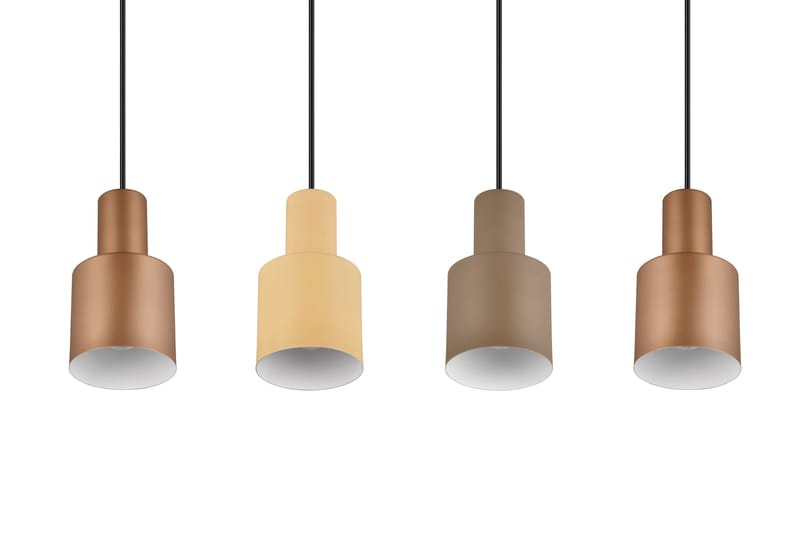 Trio Lighting Agudo Loftlampe 4L E27 Flerfarvet - Belysning - Lamper & indendørsbelysning - Vindueslampe - Vindueslampe hængende