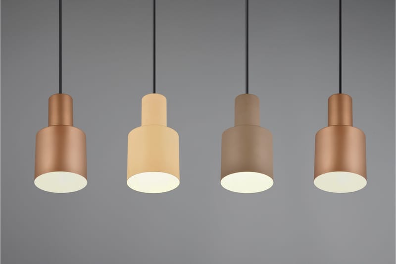 Trio Lighting Agudo Loftlampe 4L E27 Flerfarvet - Belysning - Lamper & indendørsbelysning - Vindueslampe - Vindueslampe hængende