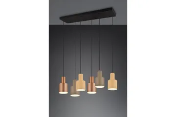 Trio Lighting Agudo Loftlampe 6L E27 Flerfarvet - Belysning - Lamper & indendørsbelysning - Vindueslampe - Vindueslampe hængende