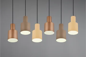 Trio Lighting Agudo Loftlampe 6L E27 Flerfarvet - Belysning - Lamper & indendørsbelysning - Vindueslampe - Vindueslampe hængende