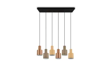 Trio Lighting Agudo Loftlampe 6L E27 Flerfarvet - Belysning - Lamper & indendørsbelysning - Vindueslampe - Vindueslampe hængende