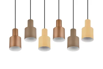 Trio Lighting Agudo Loftlampe 6L E27 Flerfarvet - Belysning - Lamper & indendørsbelysning - Vindueslampe - Vindueslampe hængende