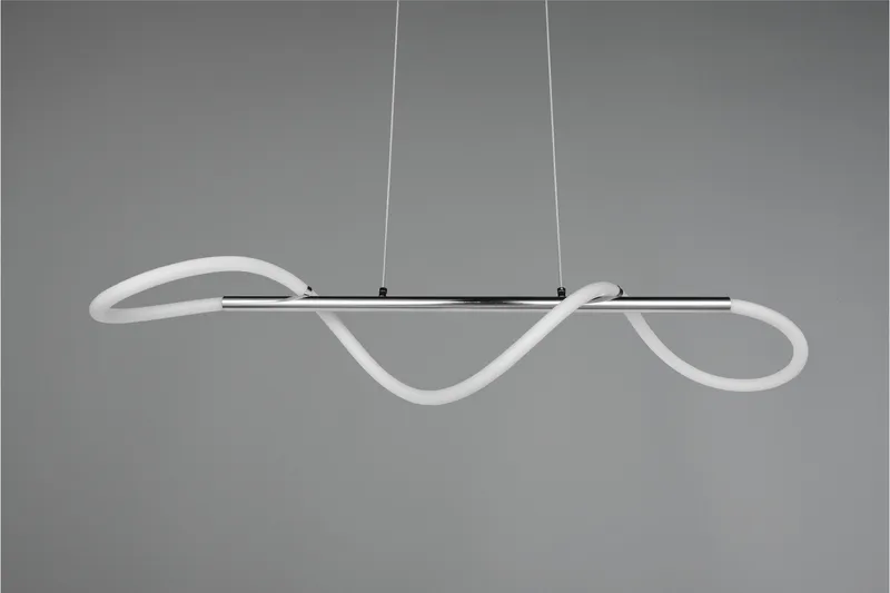 Trio Lighting Argos LED Loftlampe Krom 4000K - Belysning - Lamper & indendørsbelysning - Vindueslampe - Vindueslampe hængende