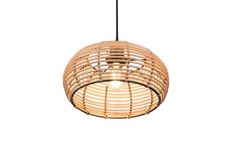 Trio Lighting Inga loftlampe 30 cm E27 rattan - Trio Lighting - Belysning - Lamper & indendørsbelysning - Vindueslampe - Vindueslampe hængende