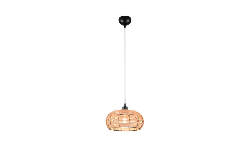 Trio Lighting Inga loftlampe 30 cm E27 rattan, Trio Lighting