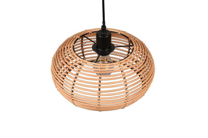 Trio Lighting Inga loftlampe 30 cm E27 rattan - Trio Lighting - Belysning - Lamper & indendørsbelysning - Vindueslampe - Vindueslampe hængende