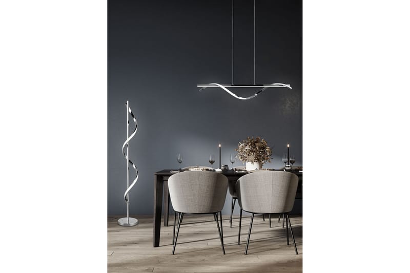 Trio Lighting Isabel LED Loftlampe Krom 4000K - Belysning - Lamper & indendørsbelysning - Vindueslampe - Vindueslampe hængende