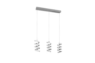 Trio Lighting Laola LED Loftlampe 3L Krom 4000K - Belysning - Lamper & indendørsbelysning - Vindueslampe - Vindueslampe hængende