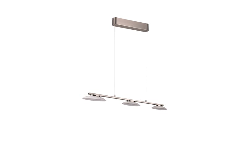 Trio Lighting Merton LED Taklampe 3L Børstet Stål - Belysning - Lamper & indendørsbelysning - Vindueslampe - Vindueslampe hængende