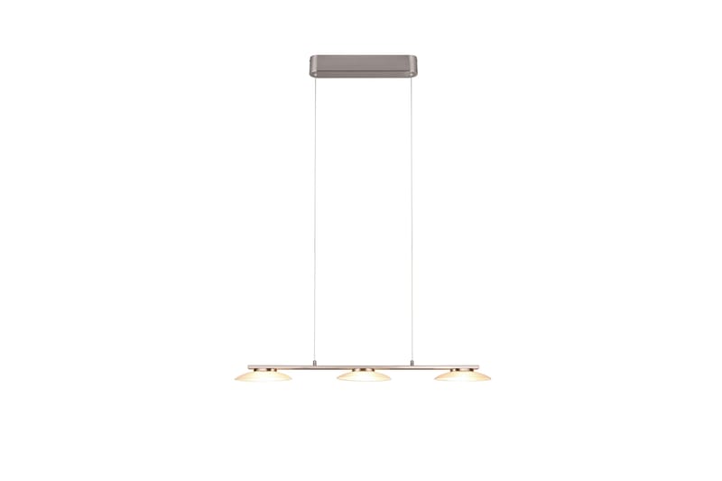 Trio Lighting Merton LED Taklampe 3L Børstet Stål - Belysning - Lamper & indendørsbelysning - Vindueslampe - Vindueslampe hængende