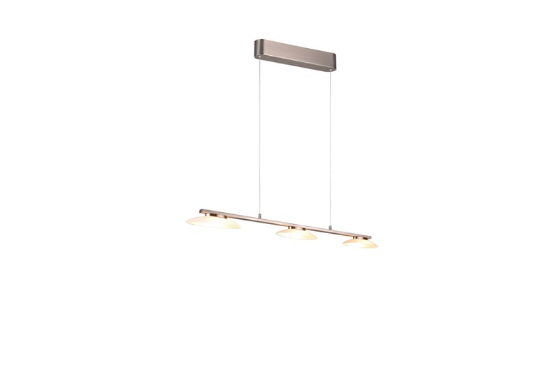 Trio Lighting Merton LED Taklampe 3L Børstet Stål - Belysning - Lamper & indendørsbelysning - Vindueslampe - Vindueslampe hængende