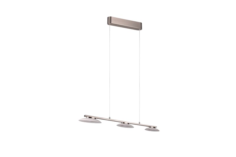 Trio Lighting Merton LED Taklampe 3L Børstet Stål - Belysning - Lamper & indendørsbelysning - Vindueslampe - Vindueslampe hængende