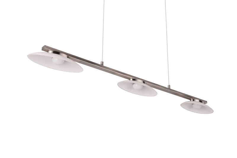 Trio Lighting Merton LED Taklampe 3L Børstet Stål - Belysning - Lamper & indendørsbelysning - Vindueslampe - Vindueslampe hængende