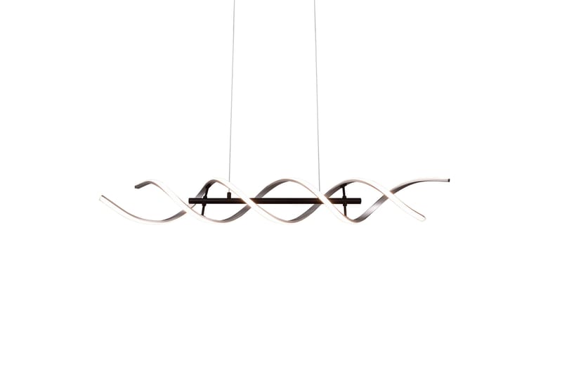 Trio Lighting Sequence LED loftlampe børstet aluminium/matsort - Trio Lighting - Belysning - Lamper & indendørsbelysning - Vindueslampe - Vindueslampe hængende