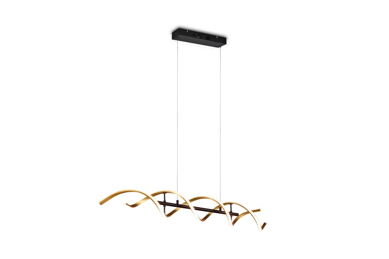 Trio Lighting Sequence LED loftlampe mat messing/matsort - Trio Lighting - Belysning - Lamper & indendørsbelysning - Vindueslampe - Vindueslampe hængende