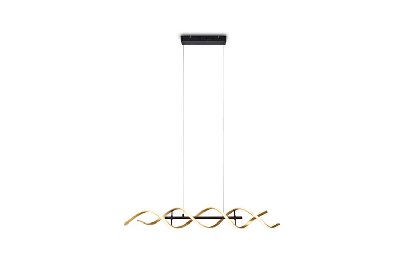 Trio Lighting Sequence LED loftlampe mat messing/matsort - Trio Lighting - Belysning - Lamper & indendørsbelysning - Vindueslampe - Vindueslampe hængende