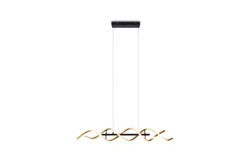 Trio Lighting Sequence LED loftlampe mat messing/matsort - Trio Lighting - Belysning - Lamper & indendørsbelysning - Vindueslampe - Vindueslampe hængende