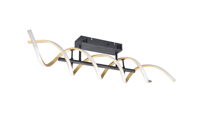 Trio Lighting Sequence LED plafond mat messing/matsort - Trio Lighting - Belysning - Lamper & indendørsbelysning - Vindueslampe - Vindueslampe hængende