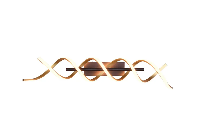 Trio Lighting Sequence LED plafond mat messing/matsort - Trio Lighting - Belysning - Lamper & indendørsbelysning - Vindueslampe - Vindueslampe hængende