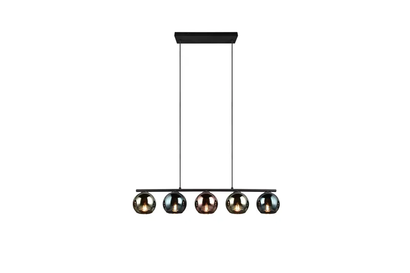 Trio Lighting Sheldon Taklampe 5L E14 Flerfarget - Belysning - Lamper & indendørsbelysning - Vindueslampe - Vindueslampe hængende