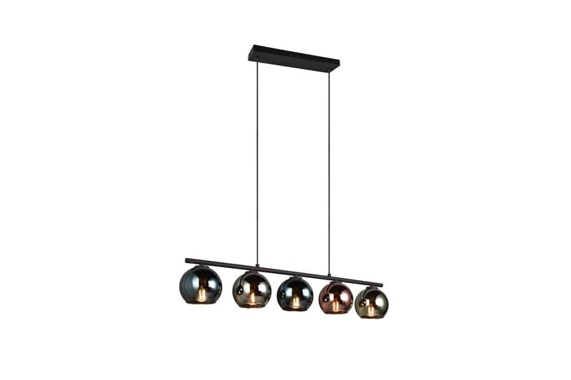 Trio Lighting Sheldon Taklampe 5L E14 Flerfarget, undefined