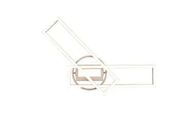 Twister LED-loftlampe Børstet Stål - Belysning - Lamper & indendørsbelysning - Vindueslampe - Vindueslampe hængende