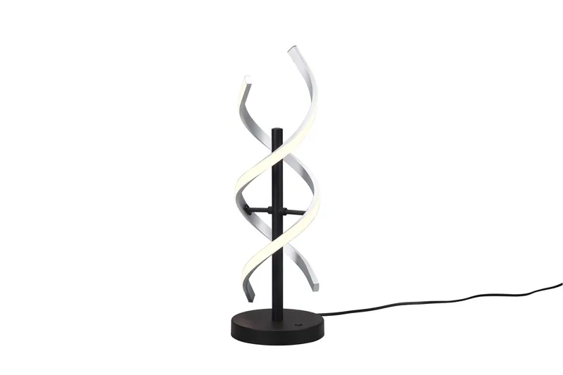 Trio Lighting Sequence LED bordlampe børstet aluminium/matsort - Trio Lighting - Belysning - Lamper & indendørsbelysning - Vindueslampe - Vindueslampe på fod