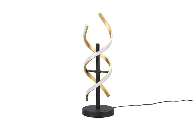 Trio Lighting Sequence LED bordlampe mat messing/matsort - Trio Lighting - Belysning - Lamper & indendørsbelysning - Vindueslampe - Vindueslampe på fod