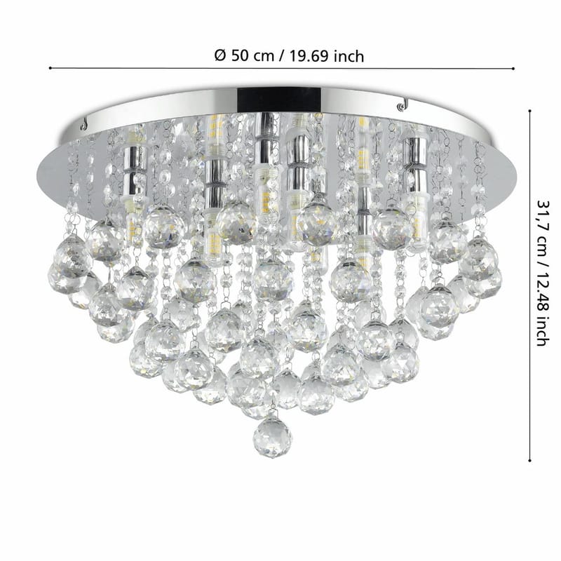 Loftslampe Almonte - 500 mm - Belysning - Lamper & indendørsbelysning - Loftlampe - Plafond