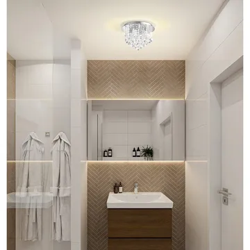 Loftslampe Almonte - Krom - Belysning - Lamper & indendørsbelysning - Loftlampe - Plafond