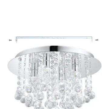 Loftslampe Almonte - Krom - Belysning - Lamper & indendørsbelysning - Loftlampe - Plafond