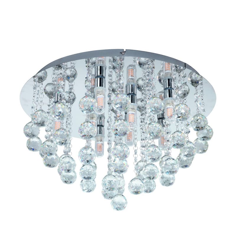 Loftslampe Almonte, Krom
