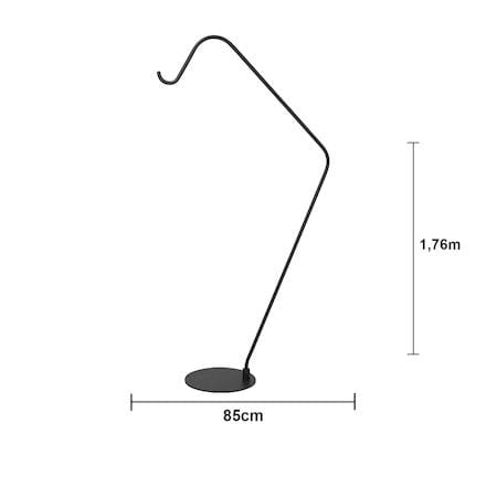 Mark gulvstativ 85 cm - sort - Belysning - Belysningstilbehør