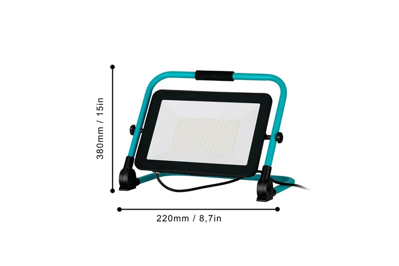 Arbejdsbelysning Eglo LED-Gulvstrålkaster 150W - Belysning - Lamper & indendørsbelysning - Bordlampe - Skrivebordslampe