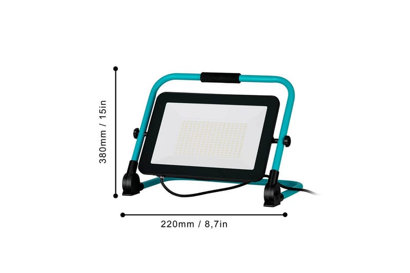 Arbejdsbelysning Eglo LED-Gulvstrålkaster 150W - Belysning - Glødepærer & lyskilder - Arbejdsbelysning