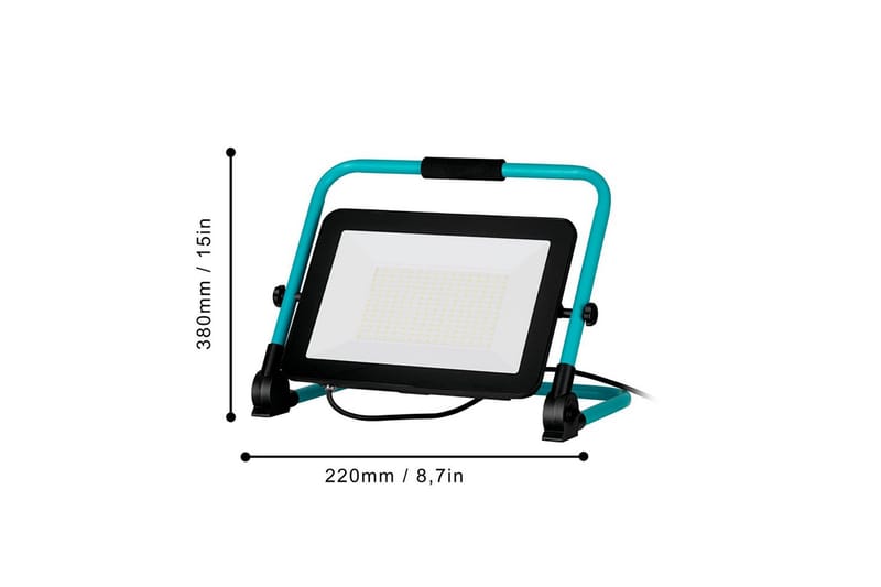 Arbejdsbelysning Eglo LED-Gulvstrålkaster 200W - Belysning - Lamper & indendørsbelysning - Bordlampe - Skrivebordslampe