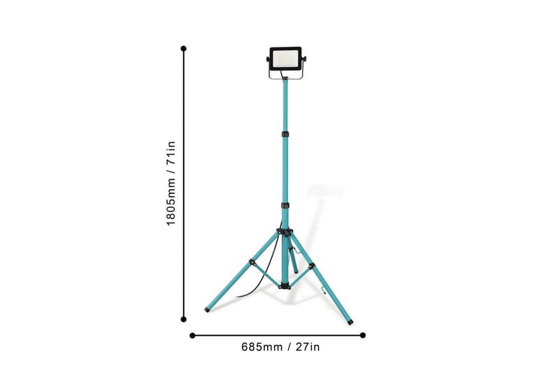 Arbejdsbelysning Eglo LED-Stativstrålkaster 30W - Belysning - Lamper & indendørsbelysning - Bordlampe - Skrivebordslampe