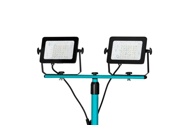 Arbejdsbelysning Eglo LED-Stativstrålkaster med 2 Lyskilder 30W - Belysning - Lamper & indendørsbelysning - Bordlampe - Skrivebordslampe