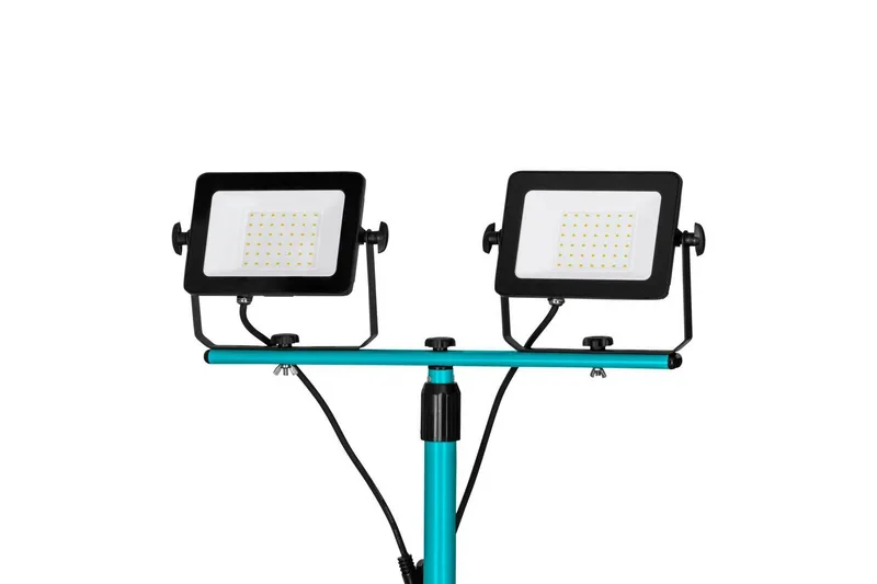 Arbejdsbelysning Eglo LED-Stativstrålkaster med 2 Lyskilder 30W - Belysning - Lamper & indendørsbelysning - Bordlampe - Skrivebordslampe