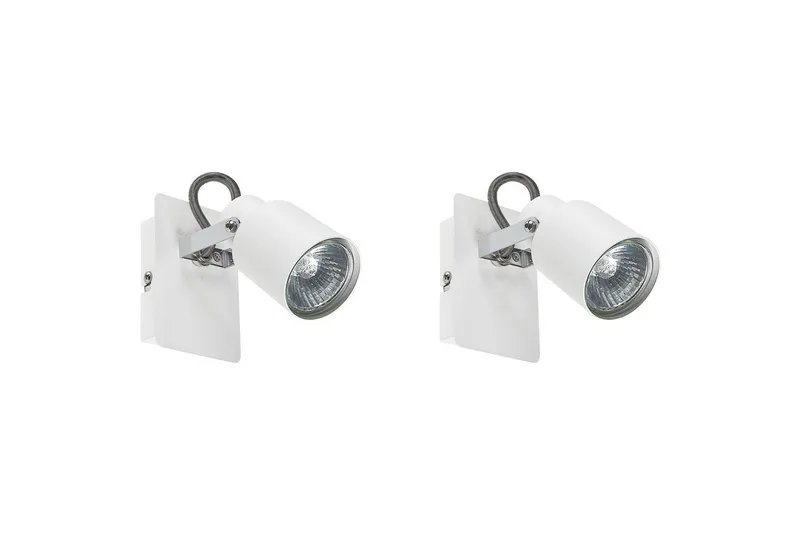 Athenaeum Spotlight 2 stk GU10, Hvid