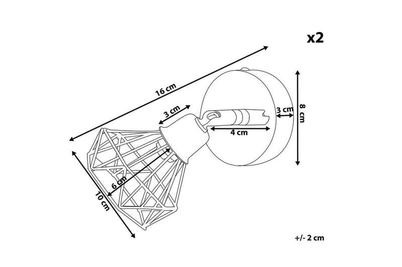 Ermana Spotlight 2 stk G9 - Sort - Belysning - Glødepærer & lyskilder - Spotlights & downlights