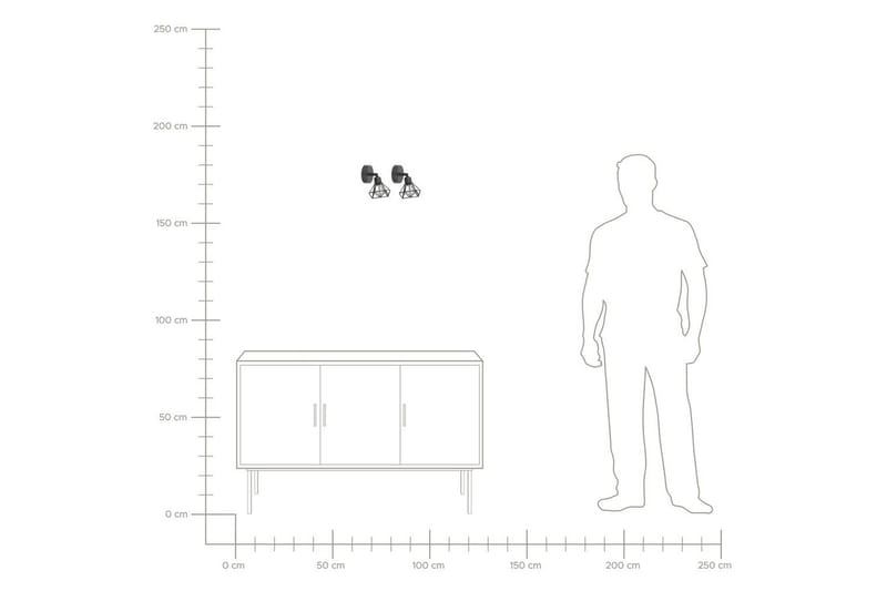Ermana Spotlight 2 stk G9 - Sort - Belysning - Glødepærer & lyskilder - Spotlights & downlights