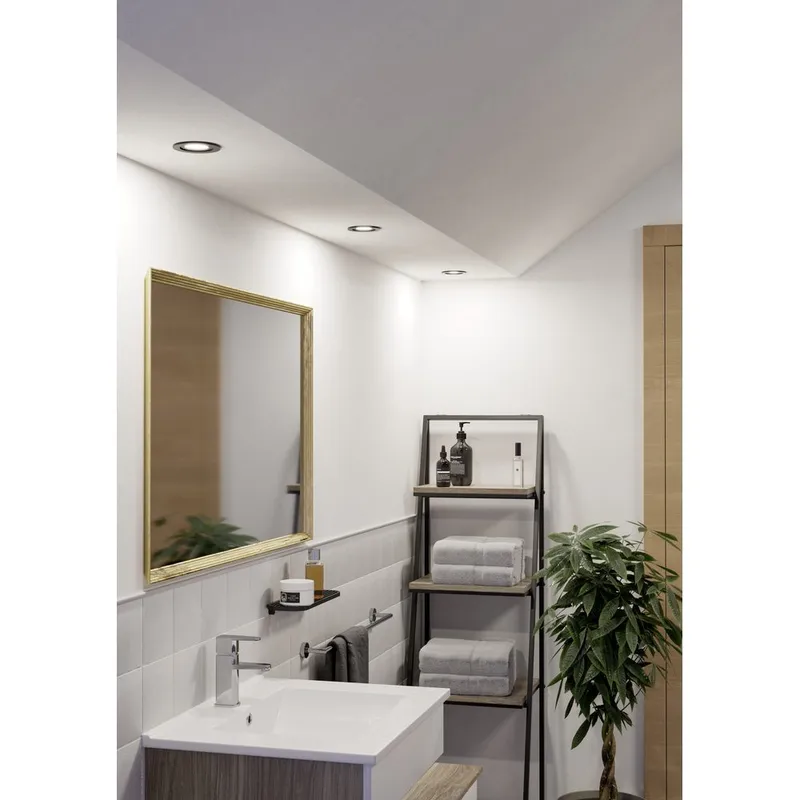 Indbygget Lampe Barranco IP44 30 mm 3000K Sæt med 3 - 8,4 cm - Belysning - Glødepærer & lyskilder - Spotlights & downlights