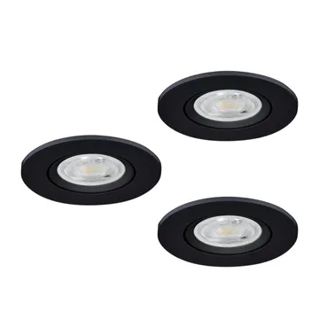 Indbygget Lampe Barranco IP44 30 mm 3000K Sæt med 3 - 8,4 cm - Belysning - Glødepærer & lyskilder - Spotlights & downlights