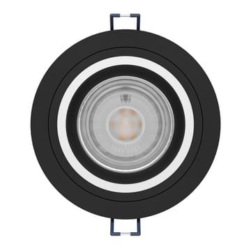 Indbygget Lampe Carosso 93 mm - Sort - Belysning - Glødepærer & lyskilder - Spotlights & downlights