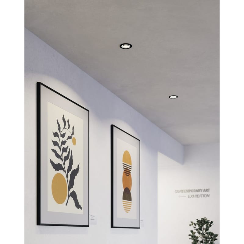 Indbygget Lampe Carosso 93 mm - Sort - Belysning - Glødepærer & lyskilder - Spotlights & downlights