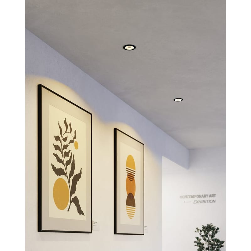 Indbygget Lampe Carosso 93 mm - Sort - Belysning - Glødepærer & lyskilder - Spotlights & downlights