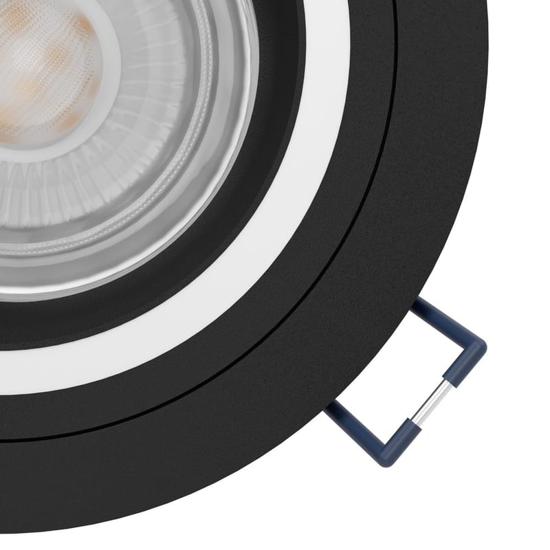 Indbygget Lampe Carosso 93 mm - Sort - Belysning - Glødepærer & lyskilder - Spotlights & downlights