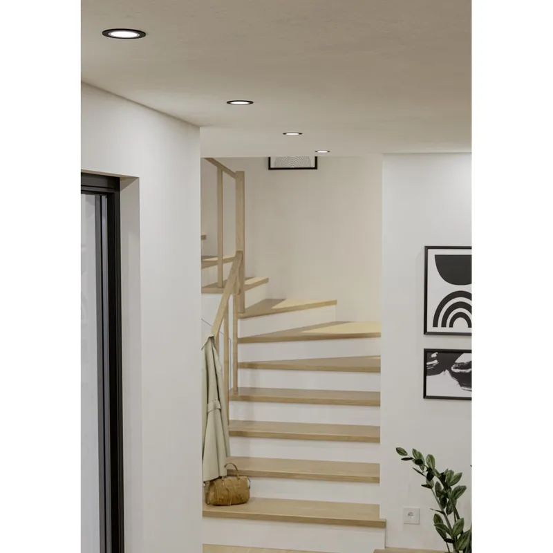 Indbygget Lampe Carosso 93 mm - Sort - Belysning - Glødepærer & lyskilder - Spotlights & downlights