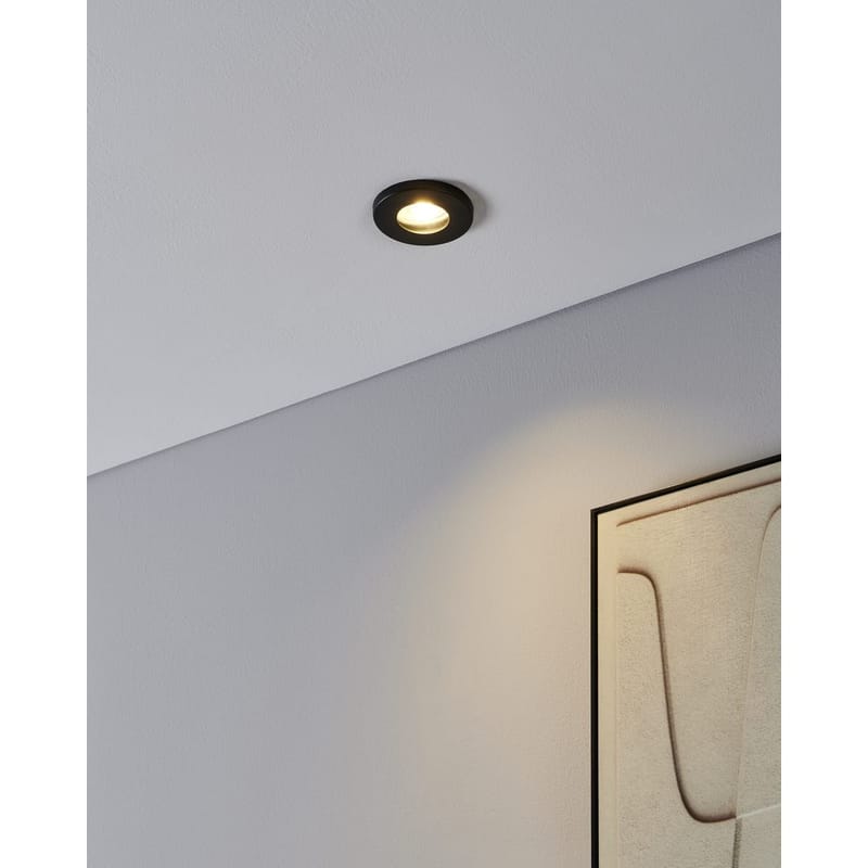 Indbygget Lampe Favazzina 85 mm sæt med 3 - Sort - Belysning - Glødepærer & lyskilder - Spotlights & downlights
